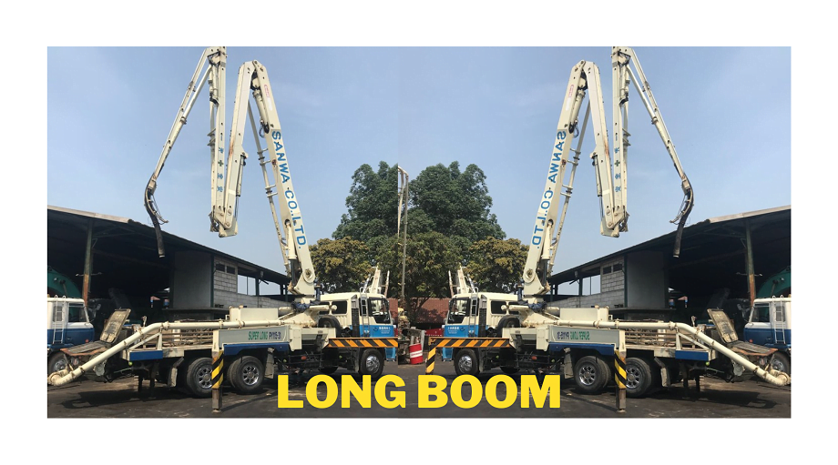 Harga Sewa Pompa Beton Long Boom